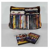 DVDs, 40plus titles, including The Bucket List,