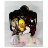 Ty larger Beanie plush toys, all with hang tags