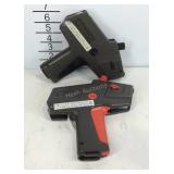 Two marking guns Avery Dennison 1110