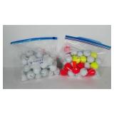 Used Golf balls, Titleist,  36 Tru Feel and 36