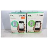 Two Belen WeMo switch the iPhone remote system