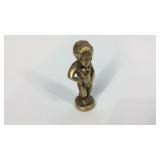 Vintage peeing boy of Brussels figurine