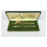 Cross 10k goldfilled ball pen and pencil set 4501