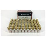 Ammo, federal 9mm Luger 115gr FMJ rn 50 rounds