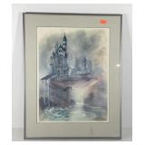 "Fairies Might Abide There" print, signed and