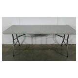 Six foot folding table, seller code AK