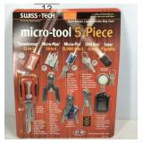 Swiss Tech micro tool 5pc key ring tools