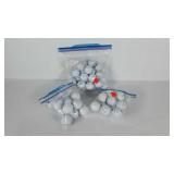 Used Golf balls, 40 Top Flite and 30 Nike mixed