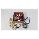 Costume jewelry, necklaces, ring, bracelets