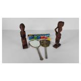 Mixed group, birthday candleholder train, tribal