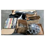 Skid lot: includes Honda Pipes, car bra, Wagner