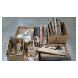 Skid lot: includes yolks, circular saw blades,
