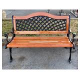 Park Bench, a Lovely new condition Bench, wood