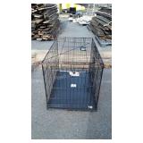 Folding 2 Door Pet Cage, 22x36x24" high