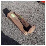 2 Wood Splitting Wedges