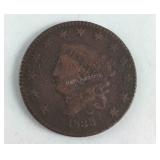 1833 large cent