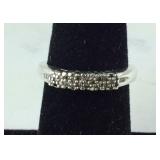 Genuine Diamond Cluster Ring (Missing 2 Stones),