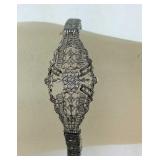 Vintage Filigree Bracelet (Has Some Damage), 6.6