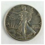 1941 Walking liberty Half Dollar