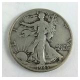 1943-S Walking Liberty Half Dollar