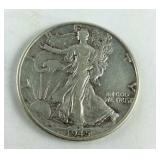 1945 Walking Liberty Half Dollar