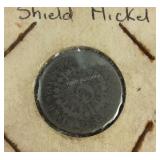 Shield Nickel (Unable to determine date)