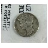 1944 Mercury Dime
