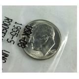 1955-S Roosevelt Dime