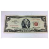 Series 1963 $2 Red Seal Note