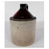 Gallon crock jug, condition as shown