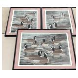 Three "Honkers" prints by Michael Joe Helton,