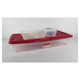Poly organizers and totes, 41 quart underbed box