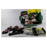 Gardening supplies, frame joints, seed starters,