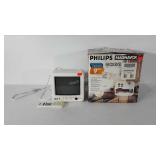 Philips magnavox 9" TV with remote and box, TV