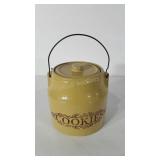 Monmouth stoneware crock style cookie jar, 8"