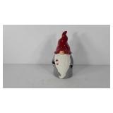 Whimsical Cupboard Christmas gnome cookie jar,