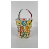 J. Chein & Co. Toy bucket with alphabet design
