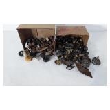 Two boxes of hardware, includes various size