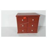 Faux cabinet toaster cover, 9x14x12.5