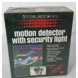 Intelectron motion detector with security light,