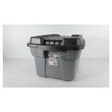Rubbermaid Roughneck storage tote with lid,  16