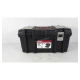 Hyper Tough 22" toolbox, missing one latch and