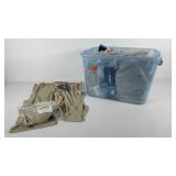 Polartec longjohn pants, tote full of new with