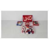 Card games, Uno, Phase 10, Uno score pad, playing