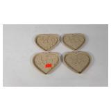 Pampered Chef stonewear cookie molds, Seasons of