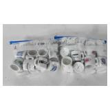 Sports themed miniature mugs, includes Braves,