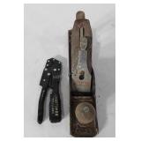 Tools, includes Stanley wood plane and craftsman