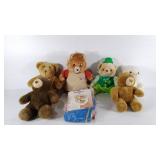 Plush toys (6), (4) Build a Bears, (1) Teddy