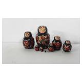 Set of 8 Russian Nesting Dolls, Matryoshka doll