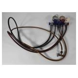 MC silicone anti-flutter pressure gauges, AC Freon